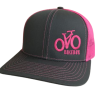 Pink-Grey Adjustable Hat