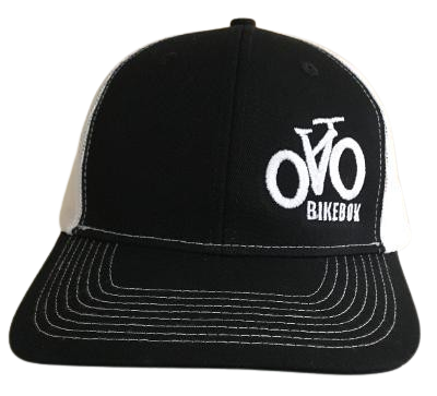 White-Black Adjustable Hat